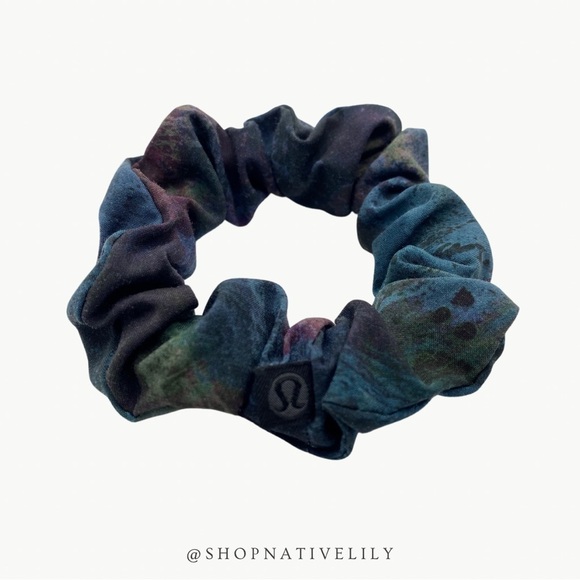 lululemon athletica Accessories - Lululemon Uplifting Scrunchie Cosmic Shift Multi Lightweight Hair Tie OS